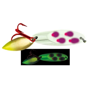 Acme Bladed Ice Kastmaster Moonshine Glow